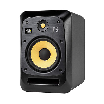 KRK V8S4 V Series 8 Inch Powered Studio Monitor Reference Speaker (V8 S4)