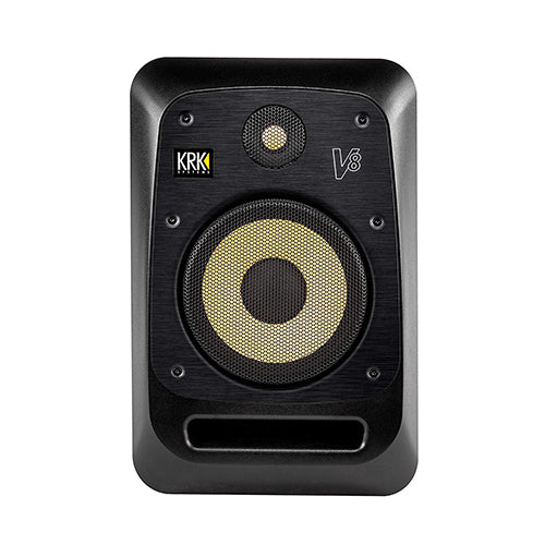 KRK V8S4 V Series 8 Inchj Powered Studio Monitor Reference Speaker with Isolation Pad - Each (V8 S4)