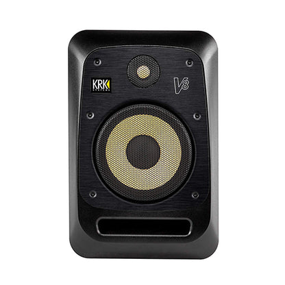 KRK V8S4 V Series 8 Inch Powered Studio Monitor Reference Speaker (V8 S4)