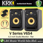 KRK V6S4 V Series 6.5 Inch Powered Studio Monitor Reference Speaker (V6 S4)