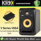 KRK V6S4 V Series 6.5 Inch Powered Studio Monitor Reference Speaker (V6 S4)