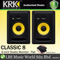 KRK Classic 8 Inch Active Powered Studio Monitor Speaker (CL8G3)