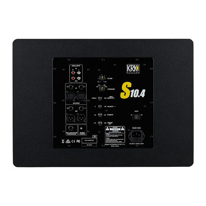 KRK S10.4 10 Inch 160 Watt Active Powered Studio Subwoofer Speaker (S10)