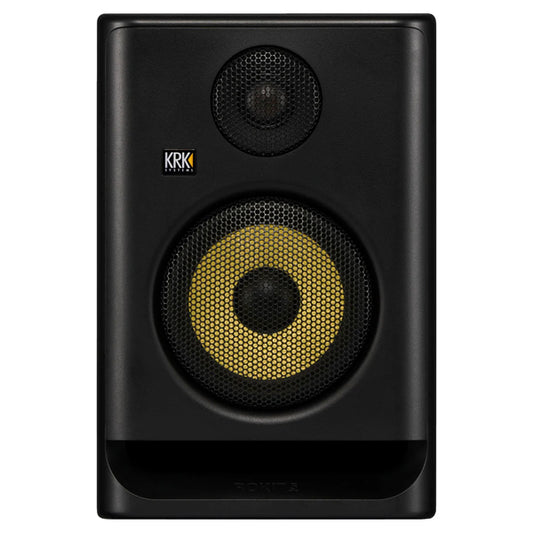 KRK ROKIT 5 G5 5 Inch Powered Active Studio Monitor Speaker Black with Isolation Pad - Each (RP5G5)