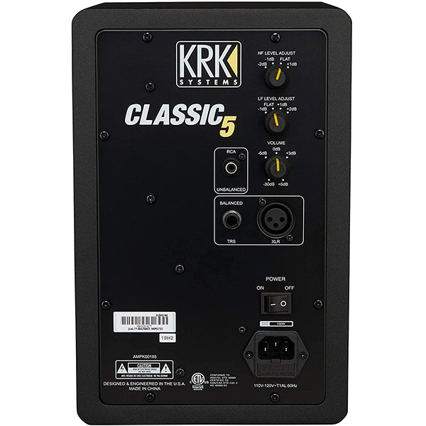 KRK Classic 5 Inch Active Powered Studio Monitor Speaker (CL5G3)