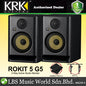 KRK ROKIT 5 G5 Powered Active 5 Inch Two Way Studio Monitor Speaker Gen 5 - Black (RP5G5)