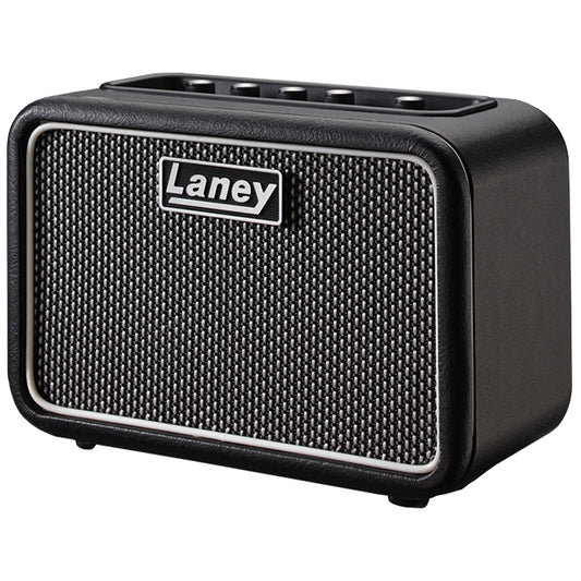 Laney MINI-SUPERG 3 Watt Combo Amp Battery Powered with Smart Interface Electric Guitar Speaker Amplifier (MINI SUPERG)