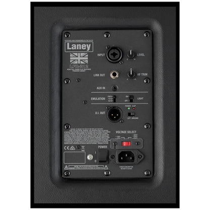 Laney LFR-212 800 Watt 2x2 Inch Active Digital Guitar Amp Speaker Cabinet (LFR212)