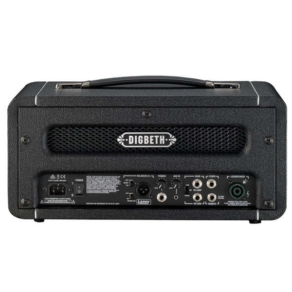 Laney DB500H 500 Watt 2 Channel DIGBETH Tube Bass Amplifier Head (DB500 H)