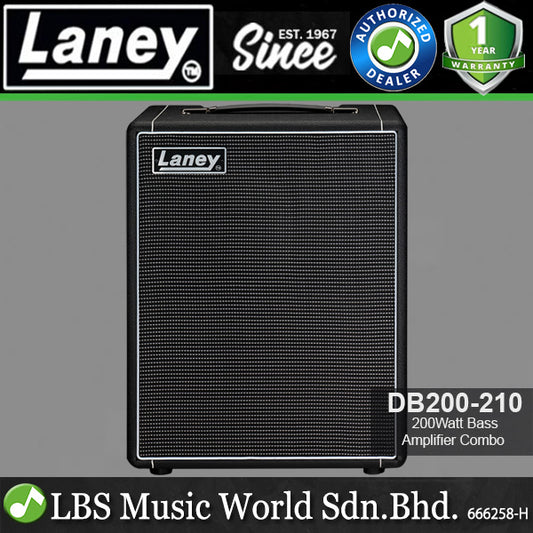 Laney DB200-210 200 Watt 2×10 Inch HH Blue Label Plus Horn Bass Amplifier Combo Speaker Amp (DB200 210)