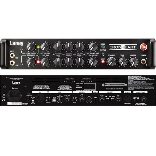 Laney IRT-STUDIO 15 Watt Ironheart Head Tube Amp Electric Guitar Speaker Amplifier (IRT Studio)