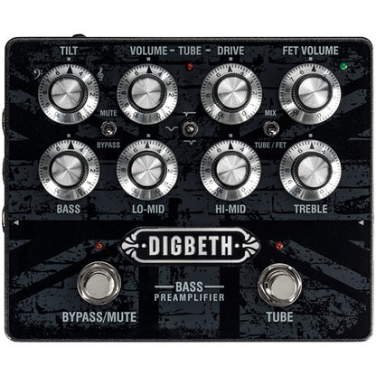 Laney DB-PRE Digbeth Amp Pre Amplifier Effect Pedal for Bass Guitar (DBPRE DB PRE)