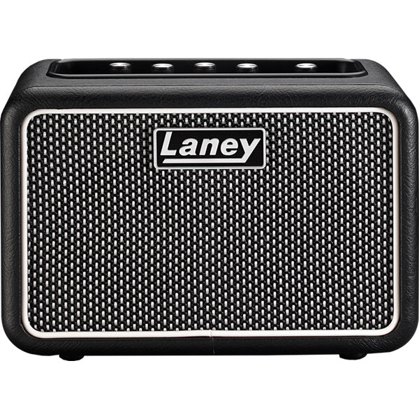 Laney MINI-STB-SUPERG 6 Watt Amp Mini Bluetooth Battery Powered Electric Guitar Speaker Amplifier (MINI STB SUPERG)
