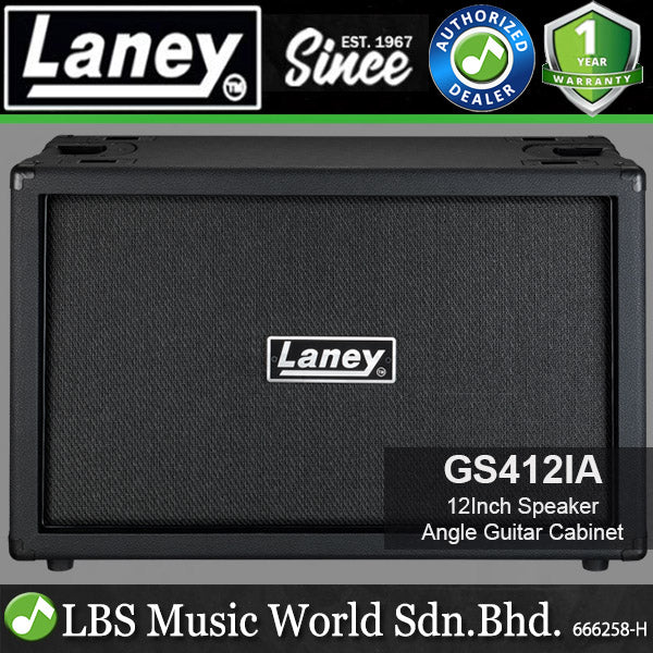 Laney GS212IE 160W 2x12 Inch Guitar Cabinet Amp HH Custom Speaker Amplifier (GS212 IE)