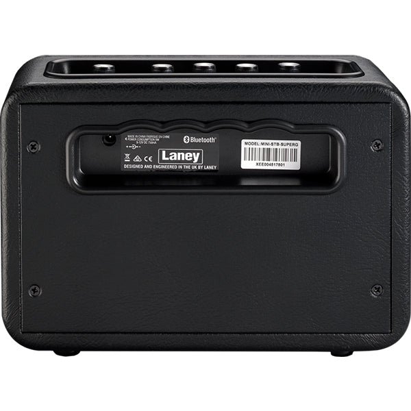 Laney MINI-STB-SUPERG 6 Watt Amp Mini Bluetooth Battery Powered Electric Guitar Speaker Amplifier (MINI STB SUPERG)