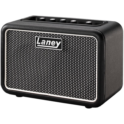 Laney MINI-STB-SUPERG 6 Watt Amp Mini Bluetooth Battery Powered Electric Guitar Speaker Amplifier (MINI STB SUPERG)