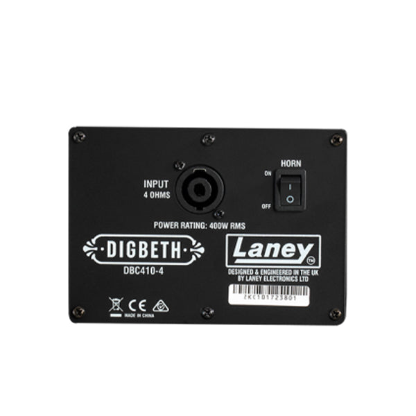 Laney DBC410-4 400Watt 4X10 Inch HH Blue Label Drivers Amp Compact Bass Cabinet Amplifier (DBC410 4)