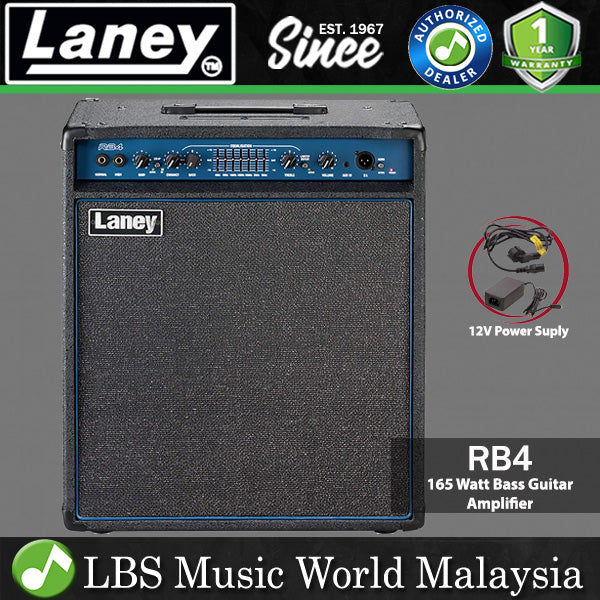 Laney RB4 165 Watt 15 Inch Woofer Plus Horn Richter Speaker Amp Bass Guitar Combo Amplifier (RB 4)