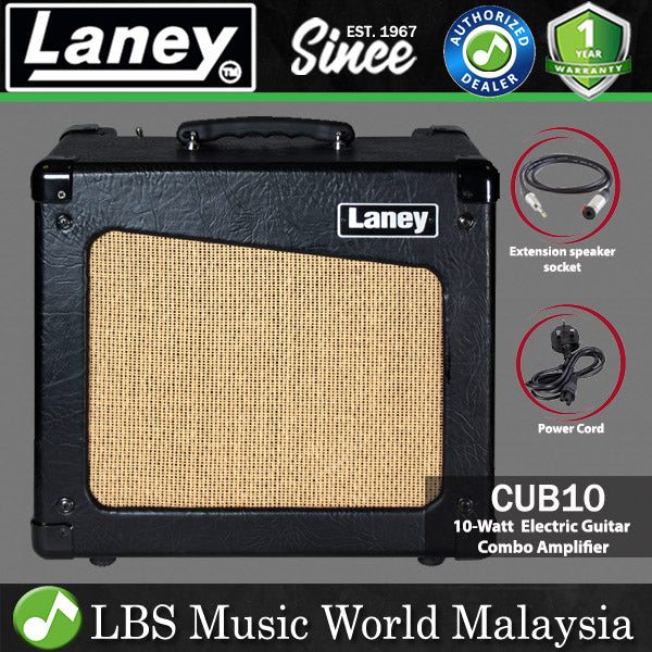 Laney CUB10 10 Watt 1X10 Inch Speaker Amp All Tube Electric Guitar Combo Amplifier (CUB 10)