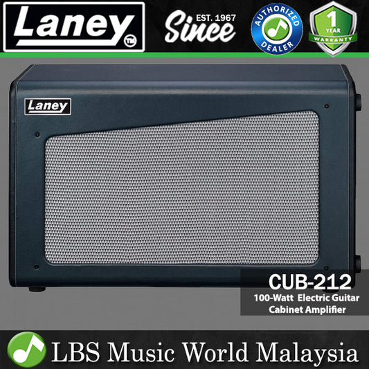 Laney CUB-212 100 Watt 2X12 Inch HH Custom Speaker Amp Electric Guitar Cabinet Amplifier (CUB212 CUB 212)