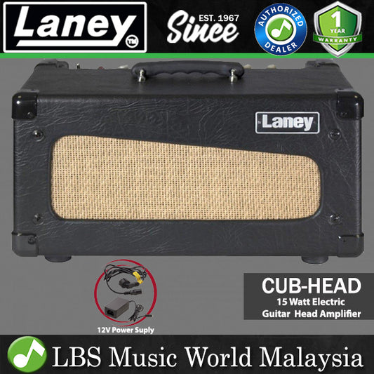 Laney CUB-HEAD 15 Watt Tube Speaker Amp Electric Guitar Head Amplifier (CUB HEAD)