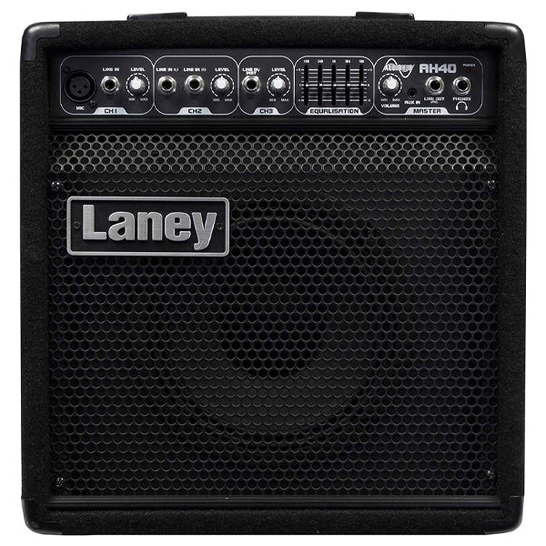 Laney AH40 40 Watt 8 Inch Woofer Multi Input Combo Speaker Amp Keyboard Amplifier Audiohub (AH 40)