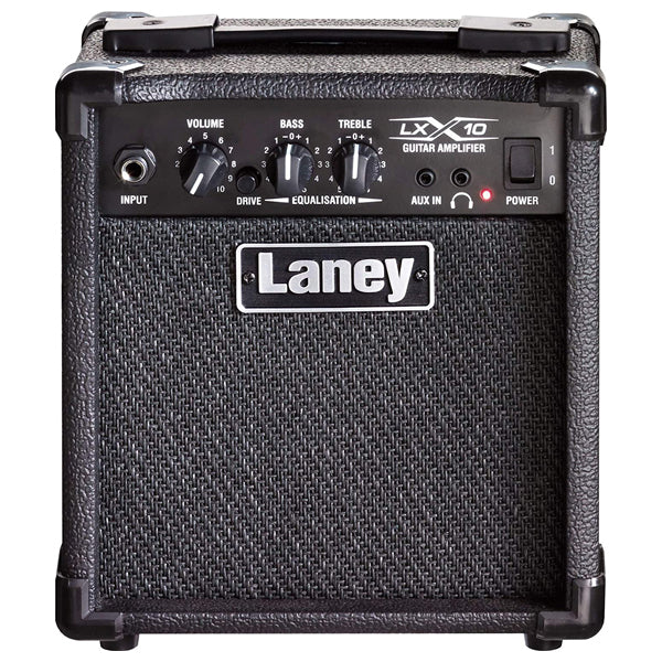 Laney LX10 10 Watt 5 Inch Woofer Speaker Amp Electric Guitar Combo Amplifier Black (LX 10)
