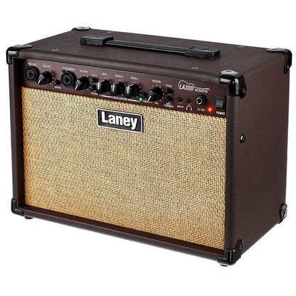 Laney LA30D 30 Watt 2X6 Inch Woofer LA Series Speaker Amp Acoustic Guitar Combo Amplifier (LA30 D)
