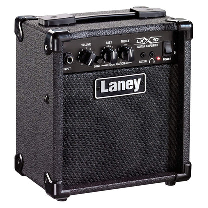 Laney LX10 10 Watt 5 Inch Woofer Speaker Amp Electric Guitar Combo Amplifier Black (LX 10)