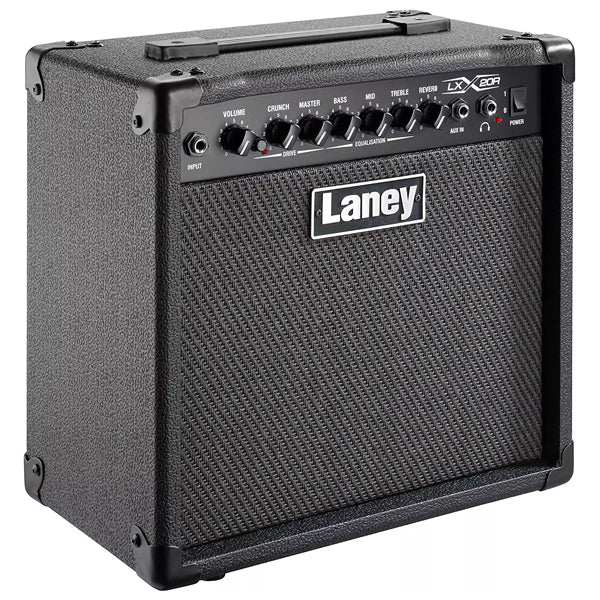 [Clearance] Laney LX20R 20 Watt 8 Inch Woofer Speaker Amp Electric Guitar Combo Amplifier Black (LX20 R)