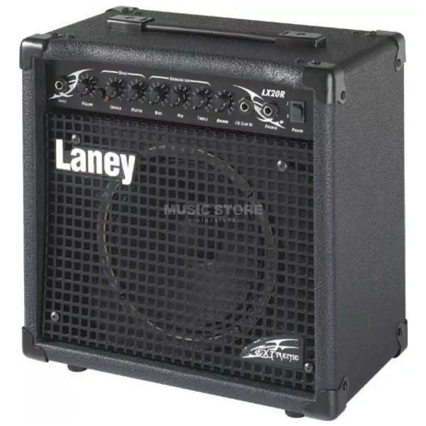 [Clearance] Laney LX20R 20 Watt 8 Inch Woofer Speaker Amp Electric Guitar Combo Amplifier Black (LX20 R)