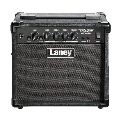 Laney LX15B 15 Watt 2X5 Inch Woofer Speaker Amp LXB Series Bass Guitar Combo Amplifier (LX15 B)