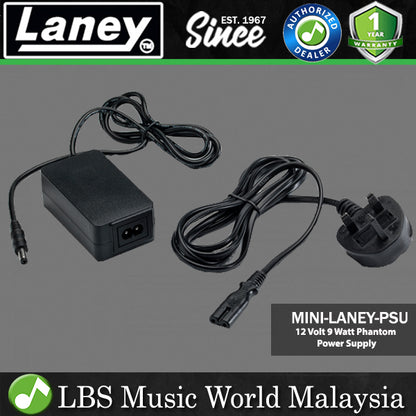 Laney MINI-LANEY-PSU Amp 12 Volt 9 Watt Phantom Power Supply Adaptor For Ministack Speaker Amplifier (MINI PSU)