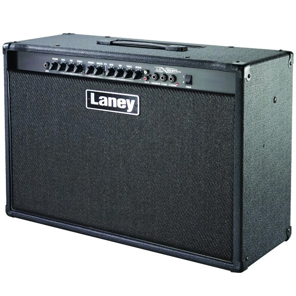 Laney LX120RT 120 Watt 2X12 Inch HH Woofer Speaker Amp Electric Guitar Combo Amplifier Black (LX120 RT)