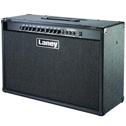 Laney LX120RT 120 Watt 2X12 Inch HH Woofer Speaker Amp Electric Guitar Combo Amplifier Black (LX120 RT)