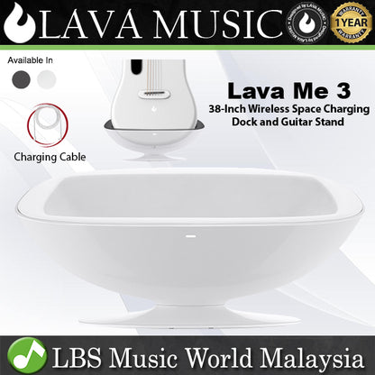 Lava Music Space Charging Dock Multi Purpose Wireless Smart Charger and Guitar Stand For Lava Me 3