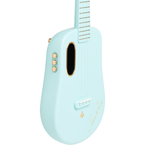 Lava Music Lava U 26 Inch Electric Acoustic Electric Tenor Ukulele With Freeboost Effect & Speaker - Ocean Blue (Limited Edition)