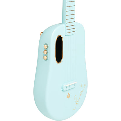 Lava Music Lava U 26 Inch Electric Acoustic Electric Tenor Ukulele With Freeboost Effect & Speaker - Ocean Blue (Limited Edition)