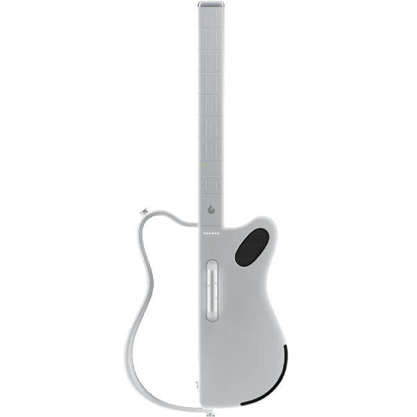 Lava Music Lava Genie Foldable Stringless Smart Acoustic Electric Sampler Guitar - White