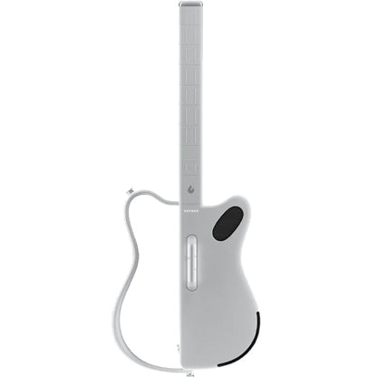 Lava Music Lava Genie Foldable Stringless Smart Acoustic Electric Sampler Guitar - White