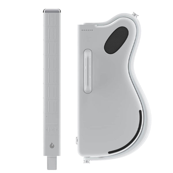 Lava Music Lava Genie Foldable Stringless Smart Acoustic Electric Sampler Guitar - White