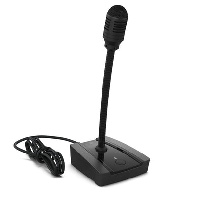 LD Systems PAM Paging Table Microphone with Gooseneck Mic with Swith On Off and Mute