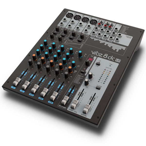 LD Systems VIBZ 8 DC 8 Channel Mixing Console with DFX and