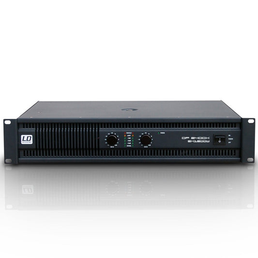 LD Systems DEEP2 2400 X 2 x 1200 Watts 2 Ohm Amp PA Power Amplifier (DP2400X DP-2400X DP 2400X)