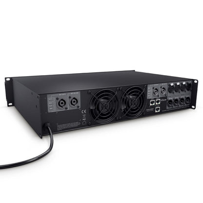 LD Systems DSP 44 K 4 Channel 4 x 1200 Watts DSP Power Amplifier with Dante (DSP44K DSP-44-K)