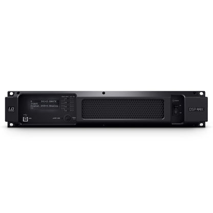 LD Systems DSP 44 K 4 Channel 4 x 1200 Watts DSP Power Amplifier with Dante (DSP44K DSP-44-K)
