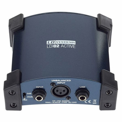 LD Systems LDI02 DI Box High Performance Active Instrument Direct Box