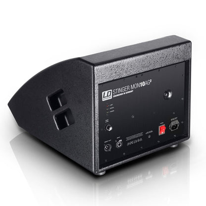 LD Systems MON 101 A G2 600 Watt 10 Inch Speaker Active Stage Monitor (MON101AG2 LDMON101AG2)