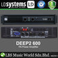 LD Systems DEEP2 600 2 x 3 Watt 2 Ohms Amp PA Power Amplifier (DP600 DP 600)