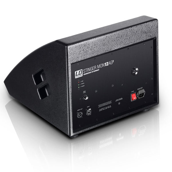 LD Systems MON 121 A G2 1000 Watt 12 Inch Speaker Active Stage Monitor (MON121AG2 LDMON121AG2)